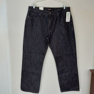 Guess G18 Relaxed Fit Vintage Black Wash Size 36×32 NWT